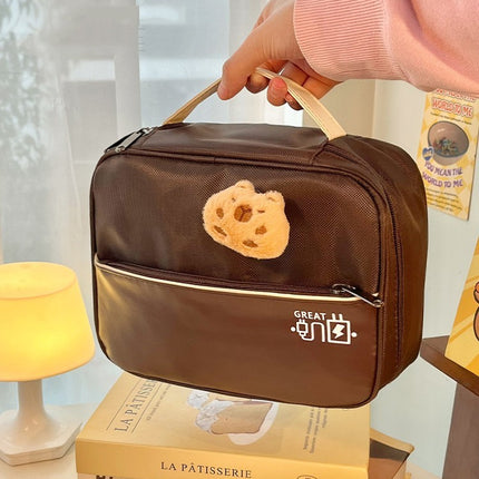 Large Capacity Cosmetic Bag Multi-function Layering