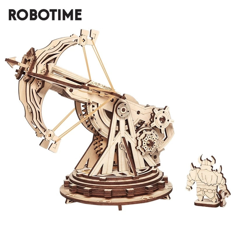 Robotime | Rokr Siege Ballista 3D Puzzle | War Strategy Toy | Develops Spatial Thinking | KW401 | Educational Gift -