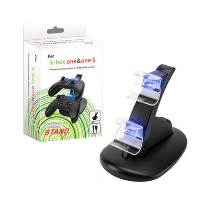 Plastic Gamepad Two-seater  Controller Charger