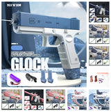 Space | Water Gun | Usb Charging | Large 358ml Tank | Fun Summer Outdoor Water Fight Toy -