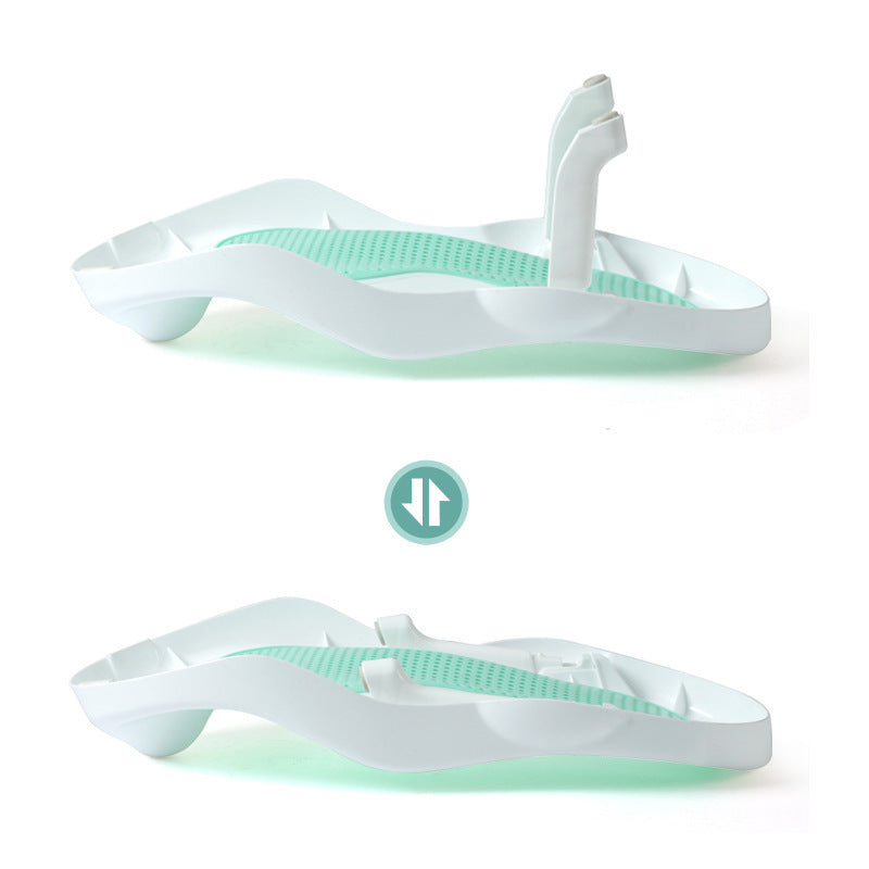 TinyNest | Bath Chair | Folds For Hanging | Drain Holes With Soft TPE | Pink Green Blue 86 cm | Hygienic Bath Chair -