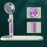 Internet Celebrity | Shower Head | Twin Turbo | Powerful Pressure | Blue | Multiple Modes -