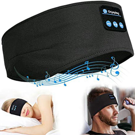 Wireless Bluetooth V5.0 Sports Headband With Music Call Stereo Shading Sleep Headband