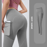 FlexFit | Yoga Pants With Pockets | High Waist | Pocketed Design | S2xl Multicolor | Flattering Fit For Workouts - Apparel & Accessories > Clothing > Activewear > Activewear Pants > Leggings
