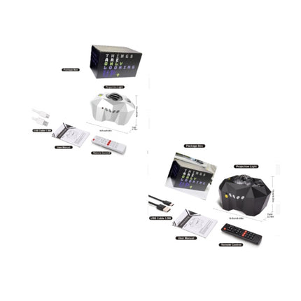 Usb Water Pattern Bluetooth Music Ocean Star Projector Lamp