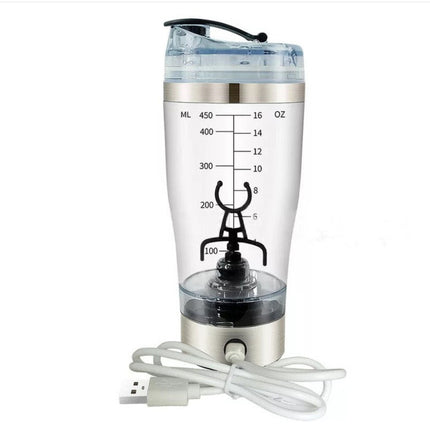 Electric Protein Shake Stirrer USB Shake Bottle Milk Coffee Blender Kettle Sports And Fitness Charging Electric Shaker Cup