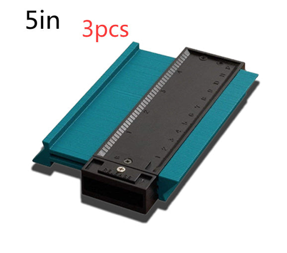 Radial | Contour Gauge | Irregular Contour Gauge | Abs Plastic Angle Ruler | 146x105x26mm | Fast Accurate Shape Copying -