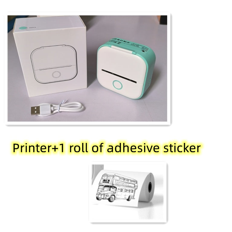 Phomemo | Mini Thermal Printer | Inkless Thermal Printing | Bluetooth Enabled | On The Go Labels And Photos -