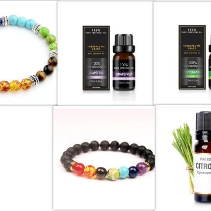 Organic Essential Oils Set Top Sale  Natural Therapeutic Grade Aromatherapy Oil Gift Kit For Diffuser