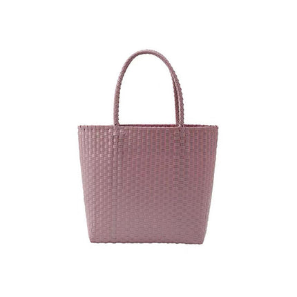 Holiday Shoulder Tote Hand-woven Bag
