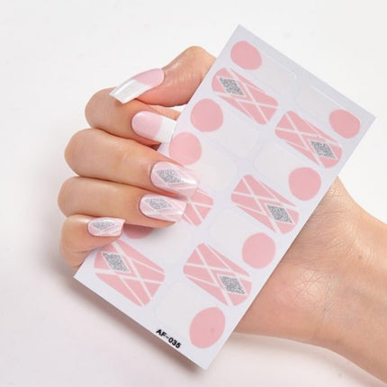 Nail Stickers, Nail Polish Glue, Full Nail Stickers