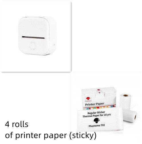 Phomemo | Mini Thermal Printer | Inkless Thermal Printing | Bluetooth Enabled | On The Go Labels And Photos -