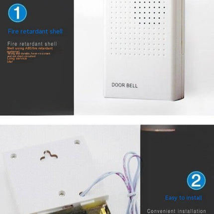 Wired Doorbell Battery-mounted Dingdong Doorbell Access Control Accessories