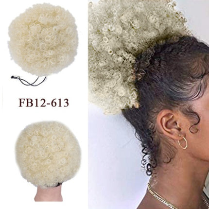 European And American Wig Ponytail Explosion Hair