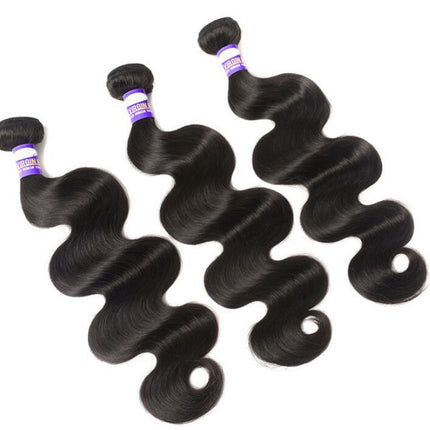 Body wave Brazilian hair curtain