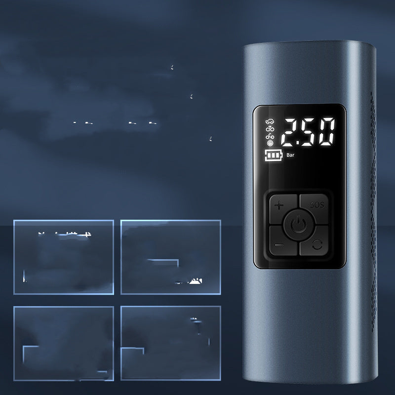 VoltPro | Cordless Car Tire Inflator | 60W High Power | Max 150 PSI | Fast On The Go Tire Inflation -