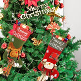 Holiday Stockings | Stocking Set | 3D Plush | Oversized 18 by 10 | 18 by 10 inches | Tree Pendants and Gift Stuffing -