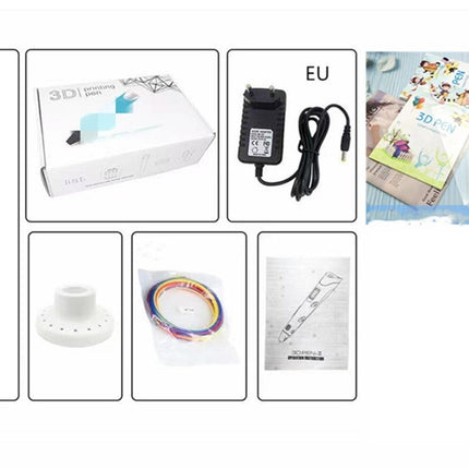 Children's 3d Printing Pen Three-dimensional Brush Toy Set