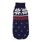 Navy Blue Snowflake