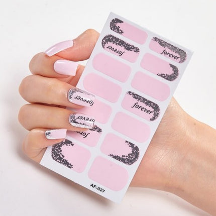 Nail Stickers, Nail Polish Glue, Full Nail Stickers