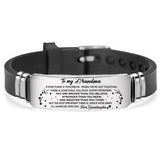 To My Son Daughter Mom Wife Girlfriend Bracelet Wristband -