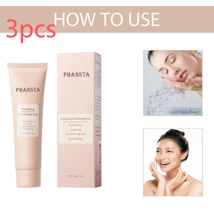 Exfoliating Exfoliating Exfoliating Facial Cleansing Pore Gel