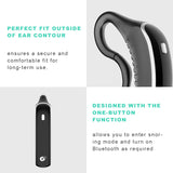 LumaSleep | Bluetooth Anti Snoring Earset | Sensors | Adaptive Vibration | Black | Promotes Quieter Sleep -