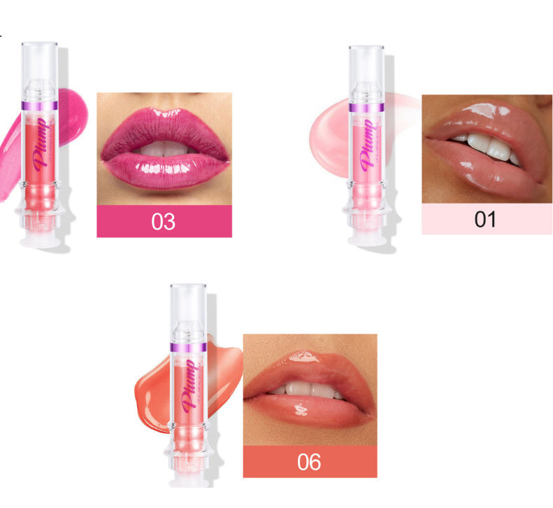 Liquid Lip Gloss Tube | High-Pigment Slightly Spicy Lip Honey Gloss | Mirror Shine Lip Color | Moisturizing & Smooth Formula | Sexy Glossy Finish | 6 Shades | Long-Lasting Lightweight Lip Makeup - Health & Beauty > Personal Care > Cosmetics > Makeup > Lip Makeup > Lip Gloss