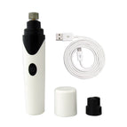White rechargeable sharpener