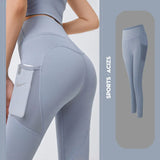 FlexFit | Yoga Pants With Pockets | High Waist | Pocketed Design | S2xl Multicolor | Flattering Fit For Workouts - Apparel & Accessories > Clothing > Activewear > Activewear Pants > Leggings