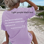 Light purple black text