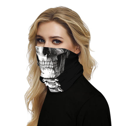 Skull Digital Men And Women Outdoor Mask Sport Climbing Insect-proof