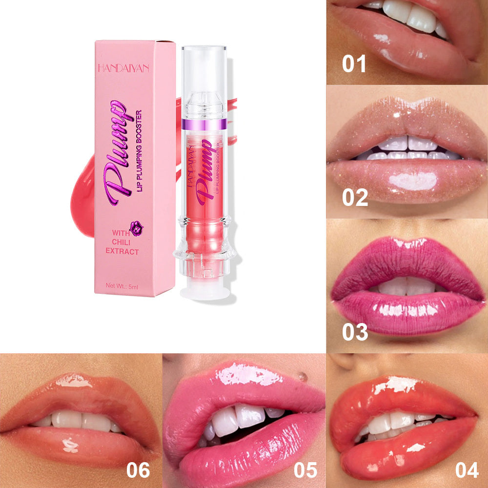 Liquid Lip Gloss Tube | High-Pigment Slightly Spicy Lip Honey Gloss | Mirror Shine Lip Color | Moisturizing & Smooth Formula | Sexy Glossy Finish | 6 Shades | Long-Lasting Lightweight Lip Makeup - Health & Beauty > Personal Care > Cosmetics > Makeup > Lip Makeup > Lip Gloss