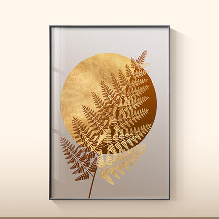 Plant Leaf Wall Art Canvas Painting