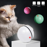 PetGlow | Led Cat Toy Ball | 360 Degree Auto Rolling Ball | Stimulates Hunt | Red and Color Modes | Usb Rechargeable - Animals & Pet Supplies > Pet Supplies > Cat Supplies > Cat Toys > Interactive Toys