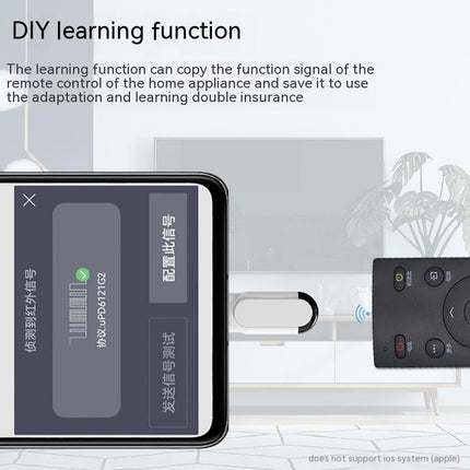 Smartphone Infrared Emission Remote Control