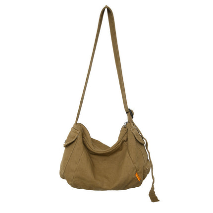 Women's Canvas Bag Casual Large-capacity Crossbody Bag