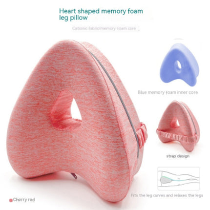 Heart-shaped Memory Foam Leg Pillow Contour Legacy Leg Pillow