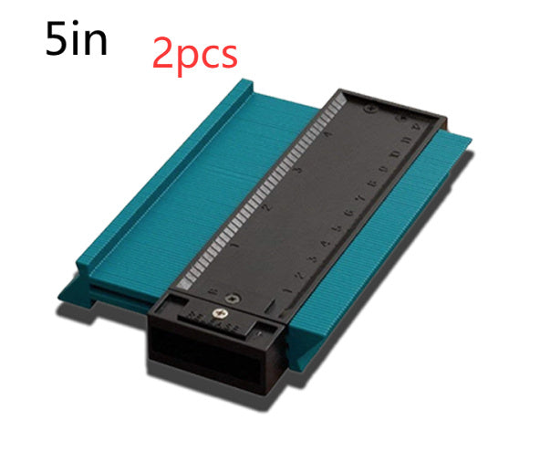 Radial | Contour Gauge | Irregular Contour Gauge | Abs Plastic Angle Ruler | 146x105x26mm | Fast Accurate Shape Copying -