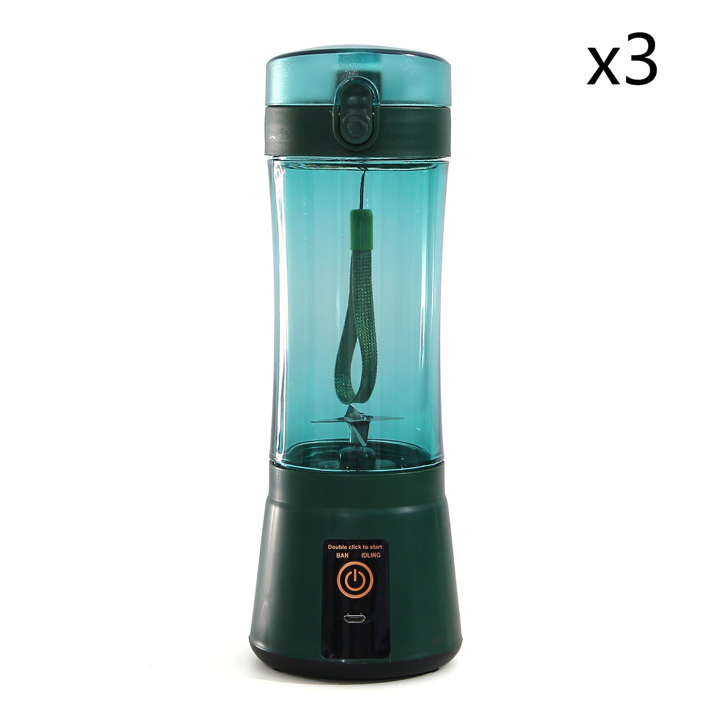 NovaBlend | Portable Usb Blender | Intelligent Safety Protection | Blends On The Go | Rechargeable Usb Convenience -