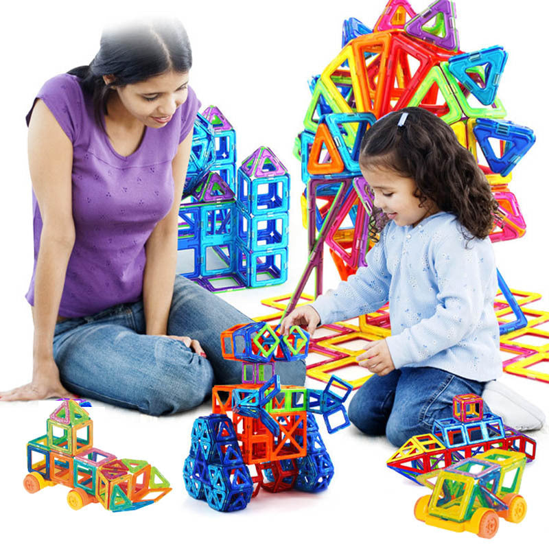 Magnetic Building Blocks DIY Magnets Toys For Kids Designer Construction Set Gifts For Children Toys -
